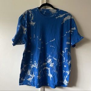 Gildan Men’s Blue Tie Dye Shirt XL